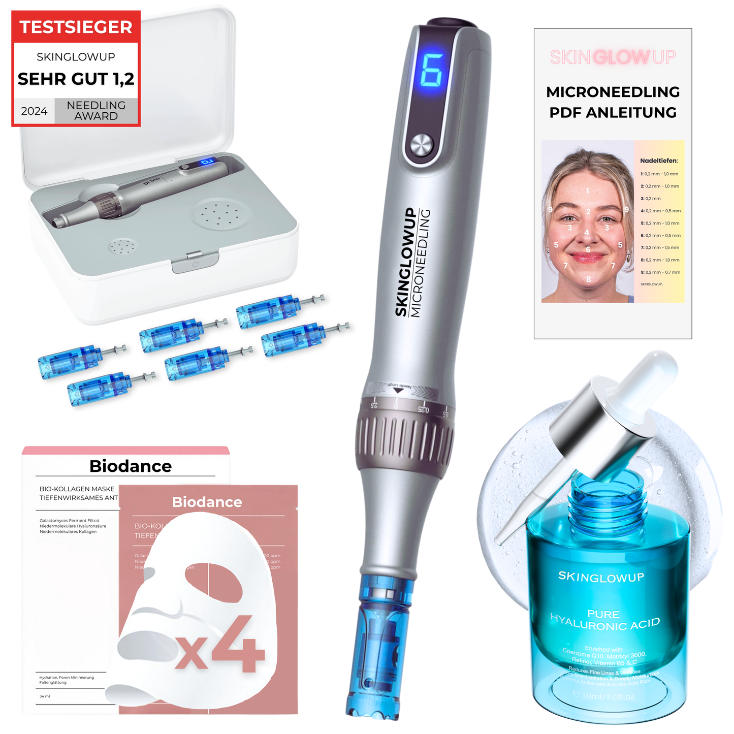 Dermapen Kollagen Boost PRO ᐅ Microneedling zuhause in Salonqualität