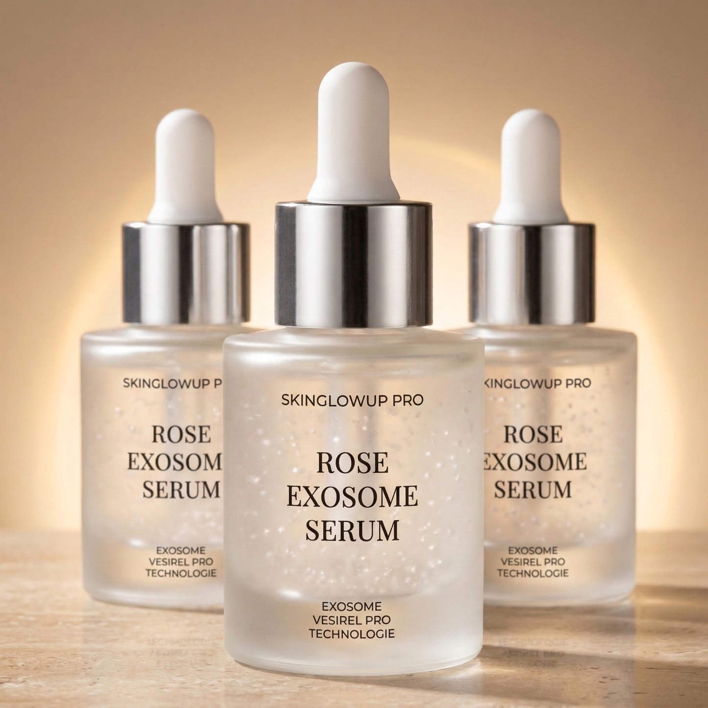 Exosome Serum mit Rosen Exosomen ᐅ Intensive Regeneration & Straffung für reife Haut