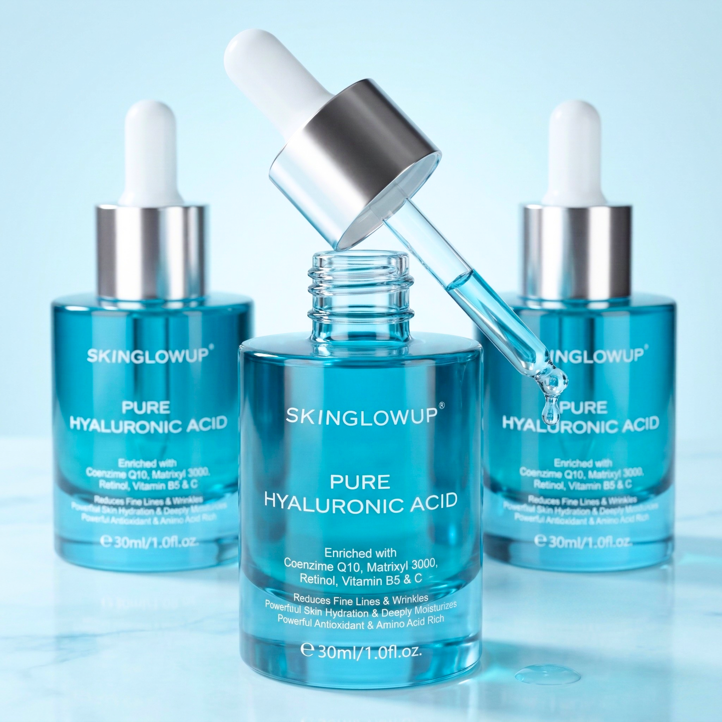 Hyaluron Lifting Serum für Straffung & Feuchtigkeit ᐅ Microneedling & tägliche Pflege