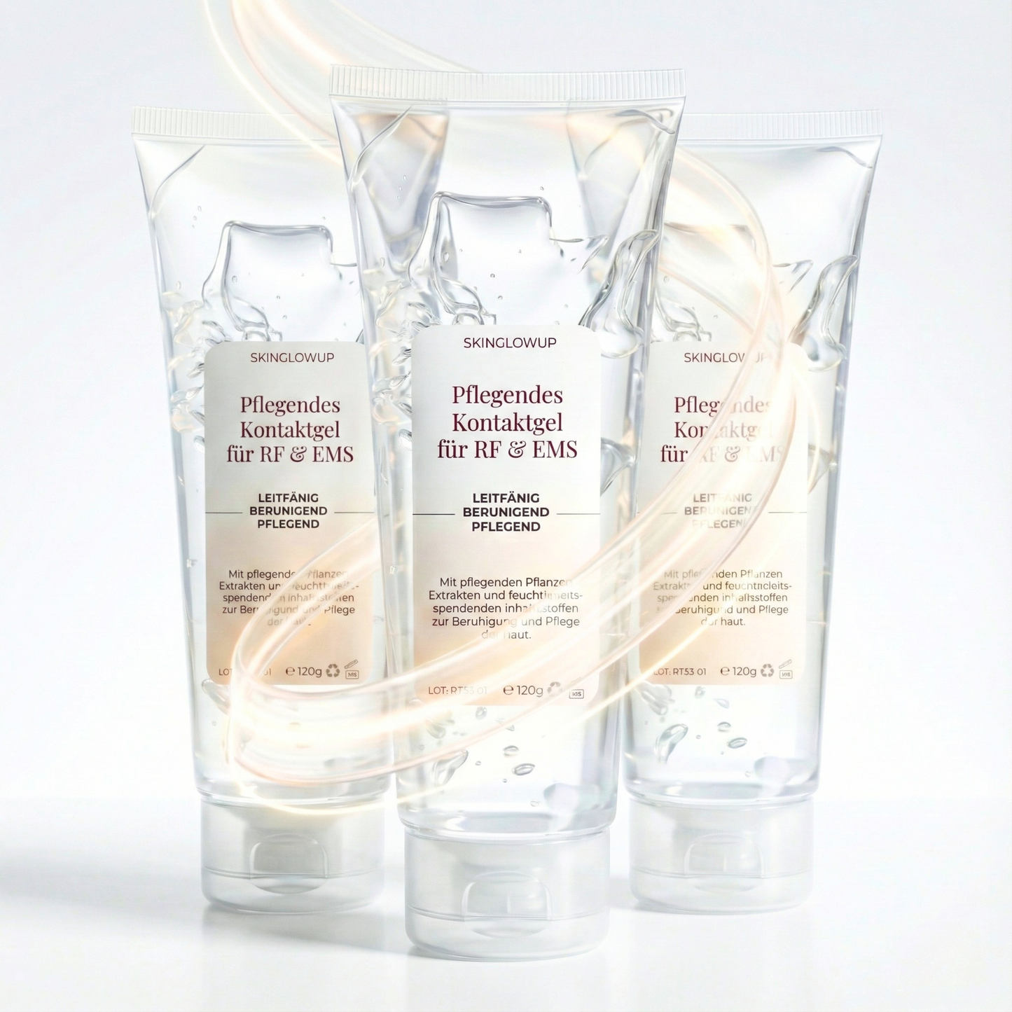 Pflegendes Kontaktgel für RF & EMS ᐅ Schützen, beruhigen, straffen