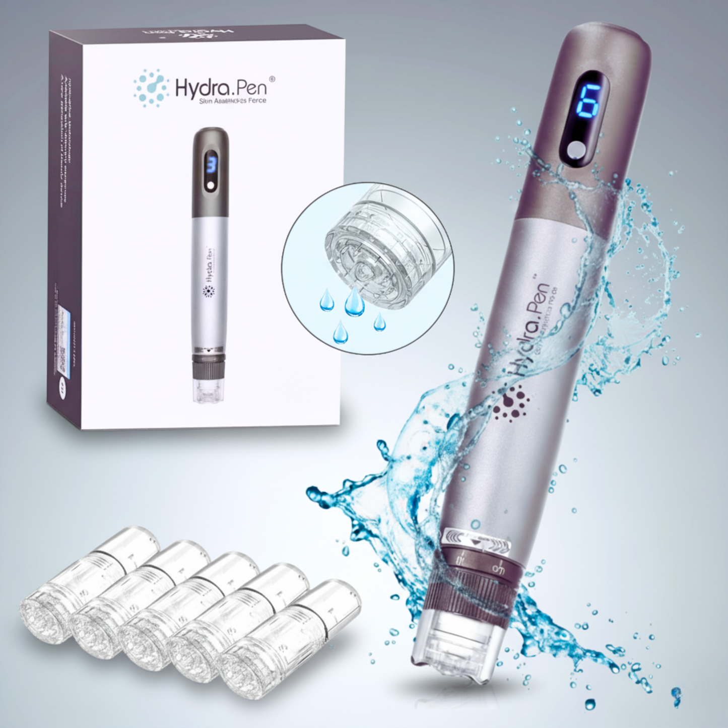 Micro Infusion Pen HydraGlow ᐅ Microneedling & Serum Infusion in einem Schritt