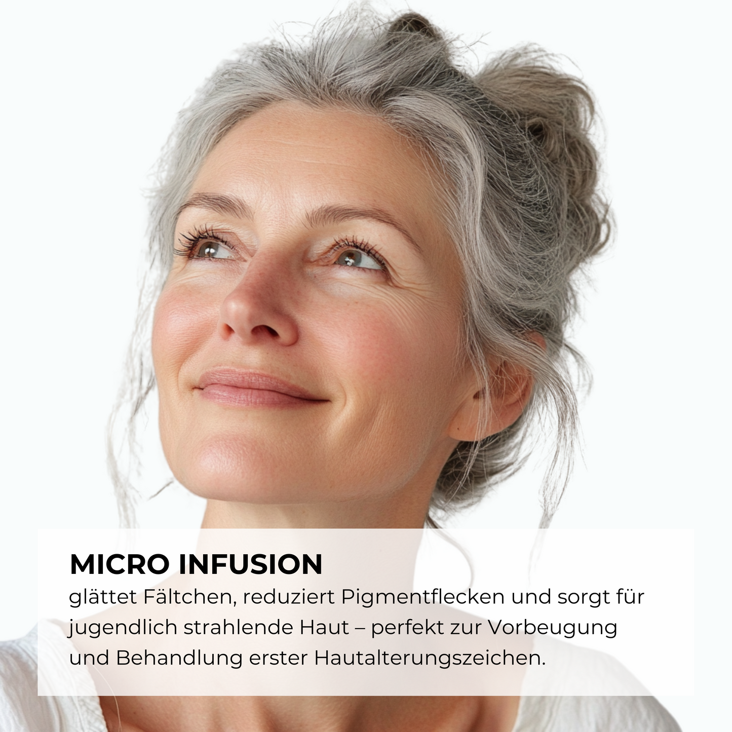 Micro Infusion beugt sichtbarer Hautalterung vor – gestärkte Hautstruktur, reduzierte Fältchen und mehr Elastizität durch regelmäßige Anwendung