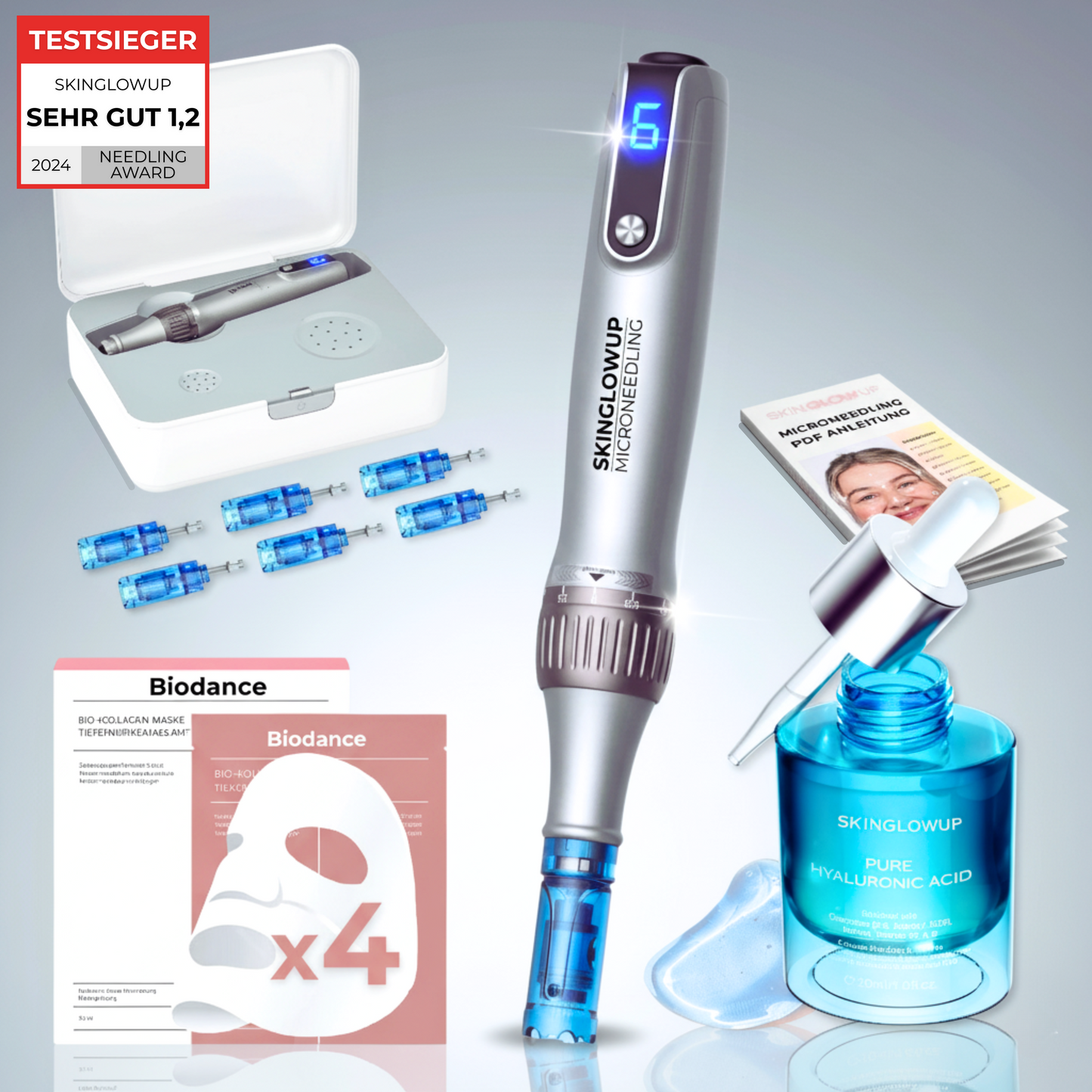 Dermapen Kollagen Boost PRO ᐅ Microneedling zuhause in Salonqualität