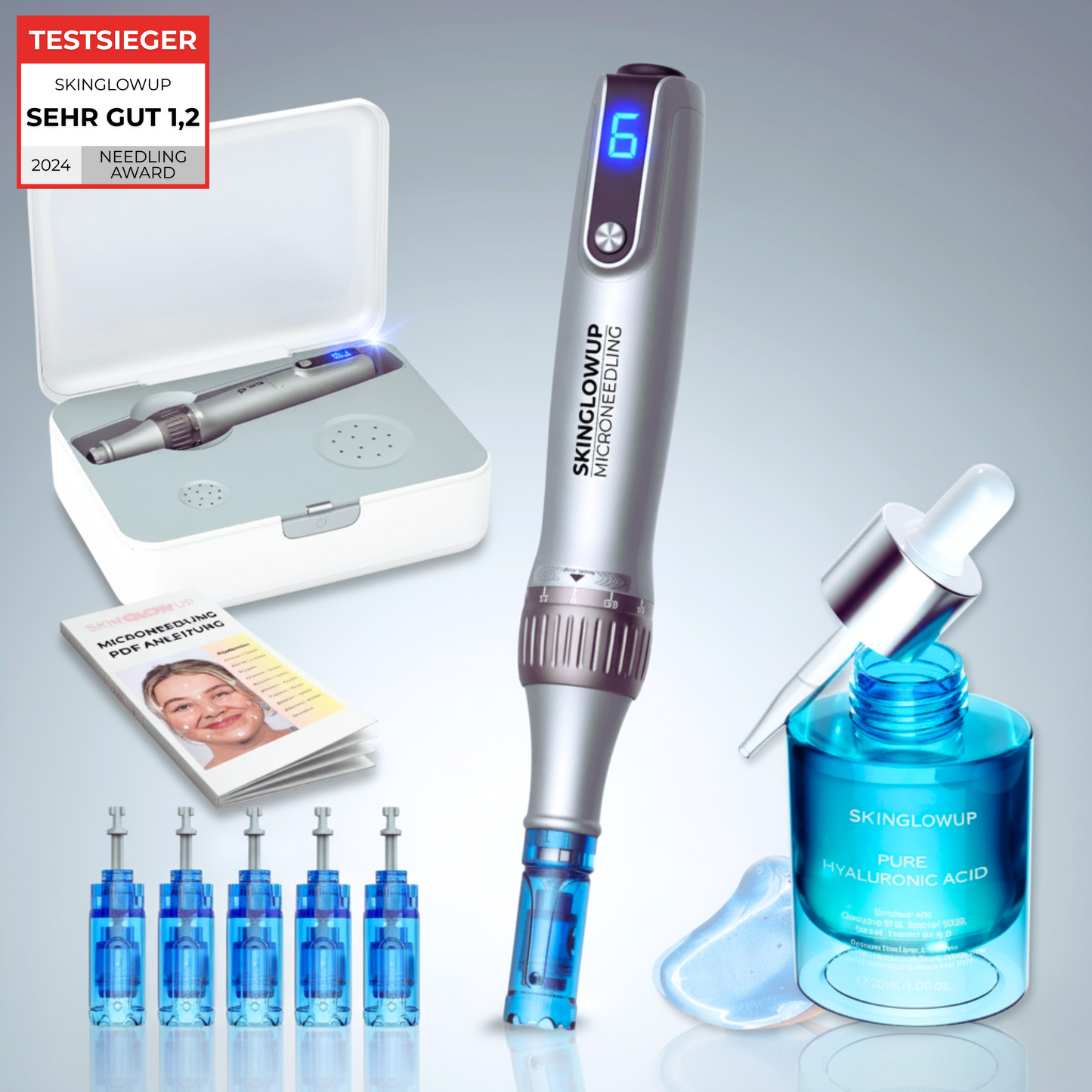Dermapen Kollagen Boost PRO ᐅ Microneedling zuhause in Salonqualität