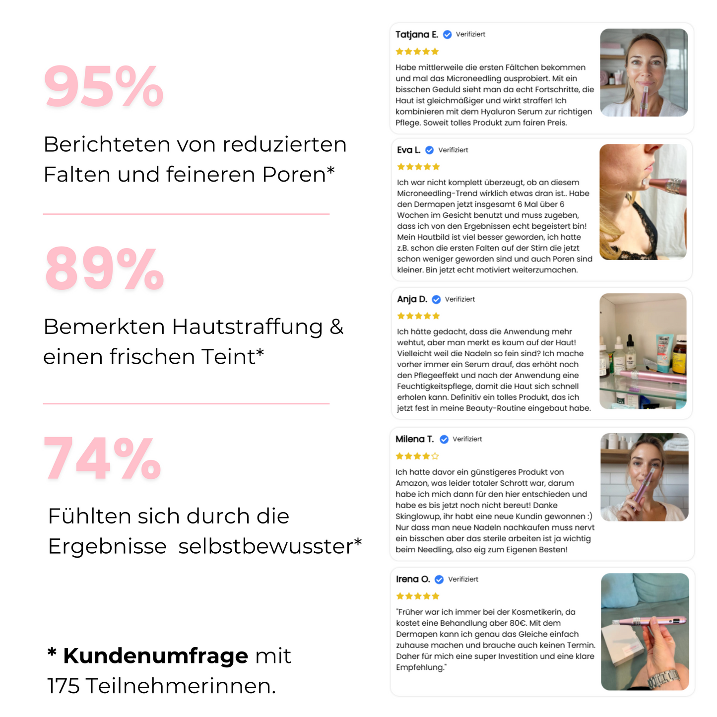 Anti-Aging Dermapen ᐅ Glatte Haut & weniger Falten zuhause