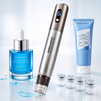 Micro Infusion Pen HydraGlow ᐅ Microneedling & Serum Infusion in einem Schritt