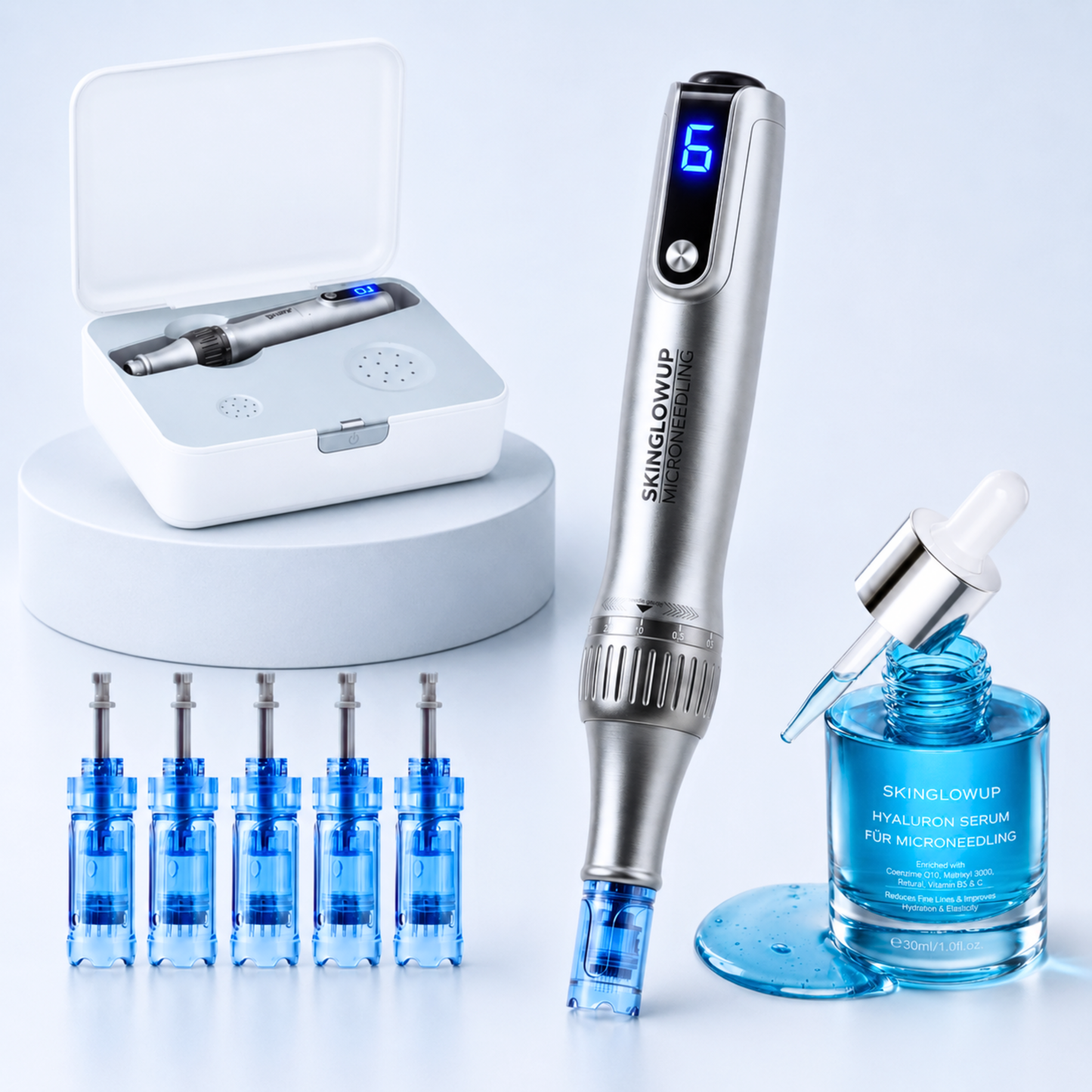 Dermapen Kollagen Boost PRO ᐅ Microneedling zuhause in Salonqualität