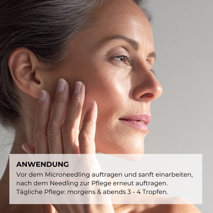 Hyaluron Lifting Serum für Straffung & Feuchtigkeit ᐅ Microneedling & tägliche Pflege