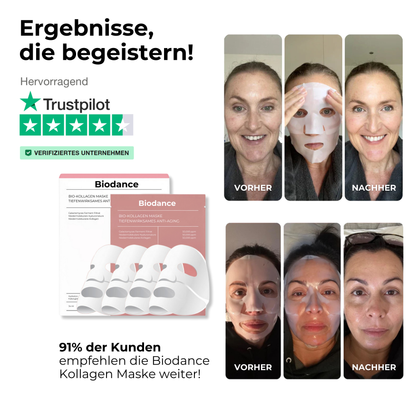 Biodance Bio Collagen Real Deep Mask ᐅ Hautstraffung & Kollagenbildung