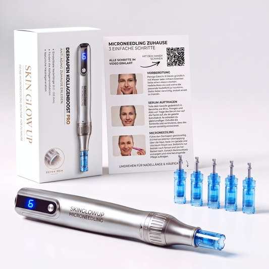 Dermapen Kollagen Boost PRO ᐅ Microneedling zuhause in Salonqualität