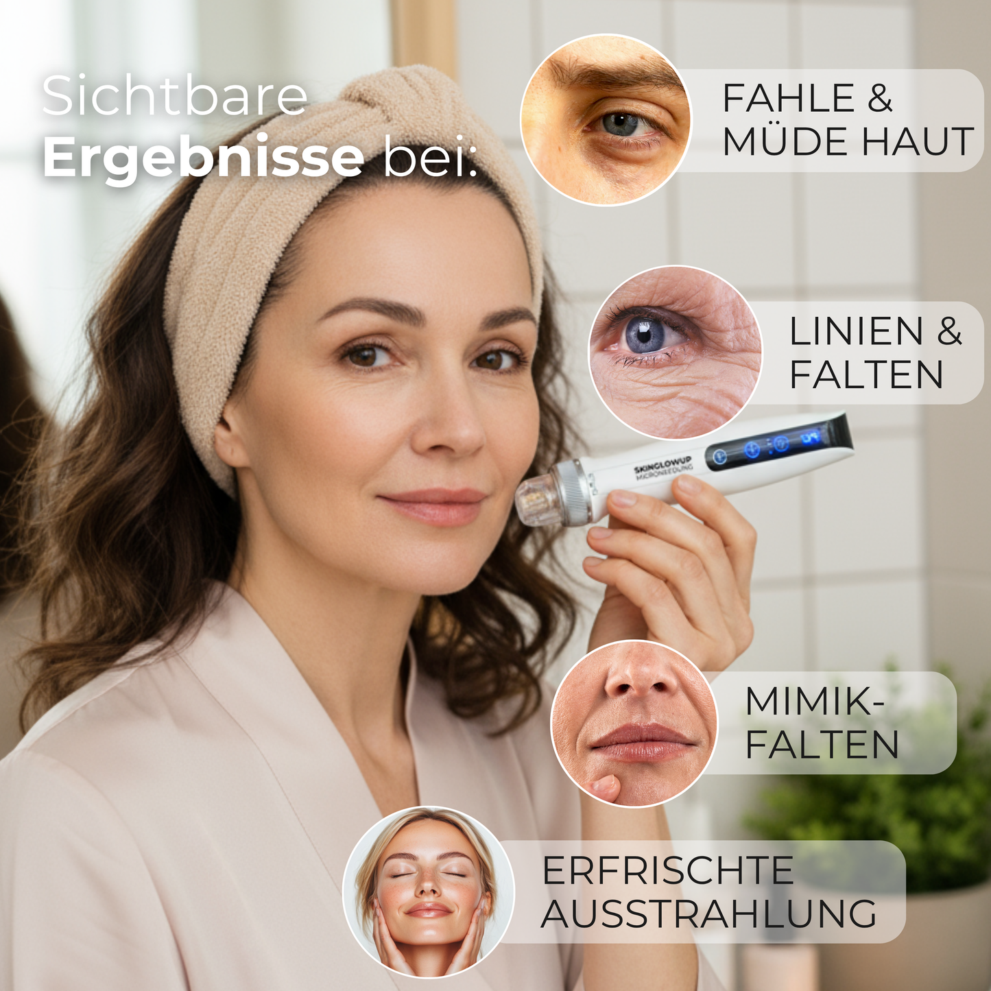 Dermapen Anti-Aging PRO 3in1 ᐅ Microneedling, EMS & LED