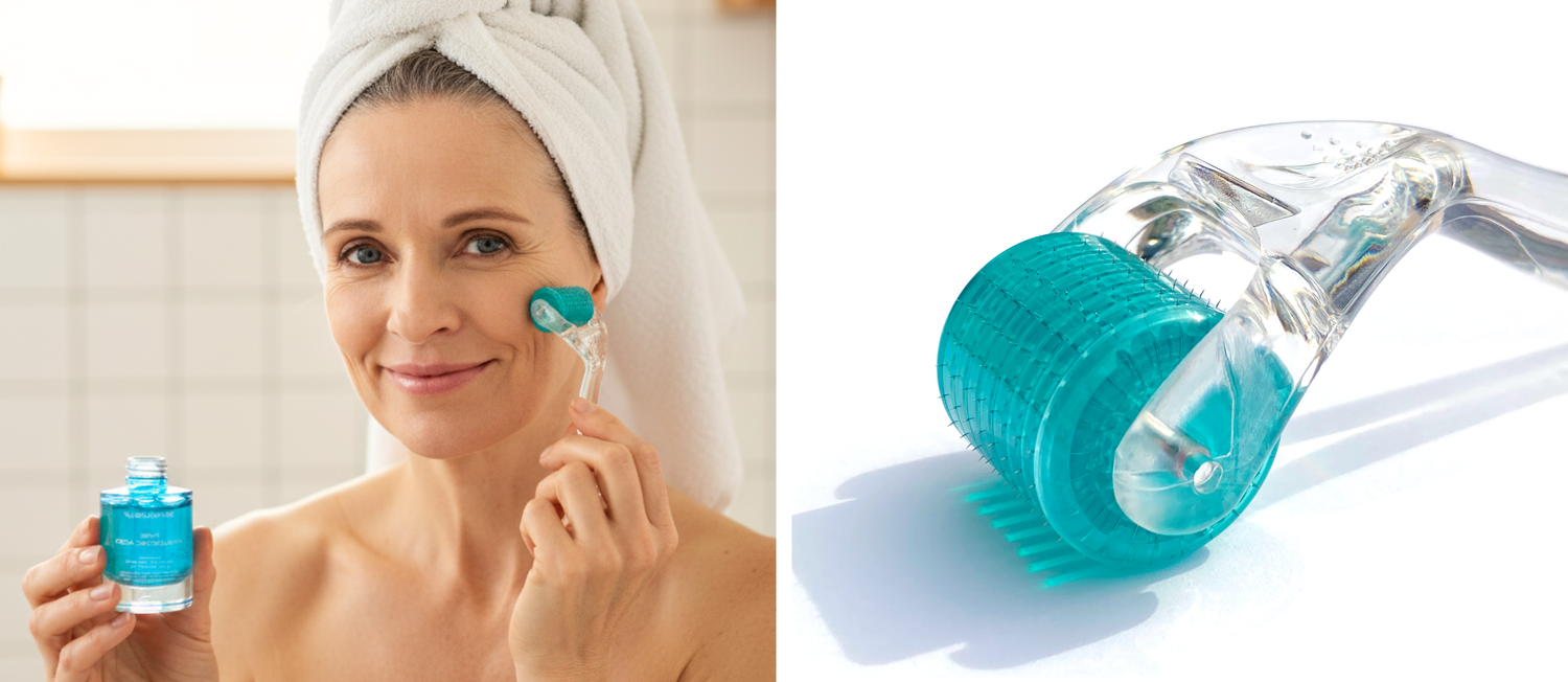 Dermaroller für Microneedling zuhause