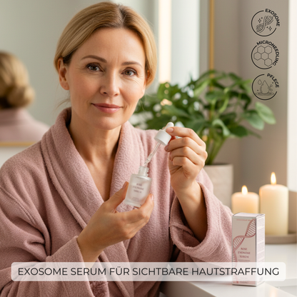 Rose Exosome PRO Serum für intensive Hautverjüngung ᐅ Microneedling & tägliche Pflege