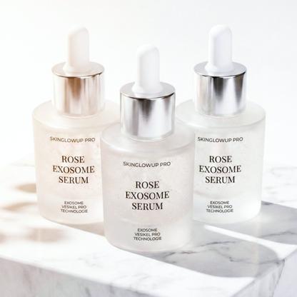 Exosome Serum mit Rosen Exosomen ᐅ Intensiv Regeneration & Straffung für reife Haut