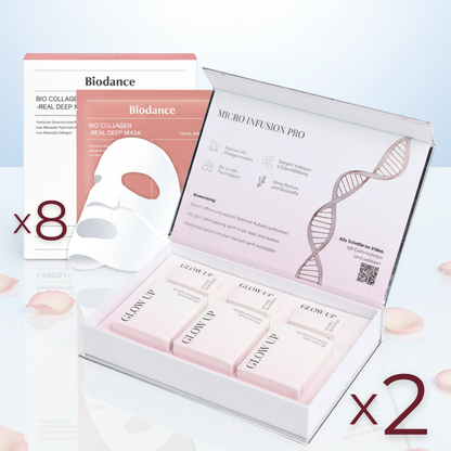 Exosomen Microneedling Kur für zuhause ᐅ Micro Infusion Set für intensive Hautverjüngung