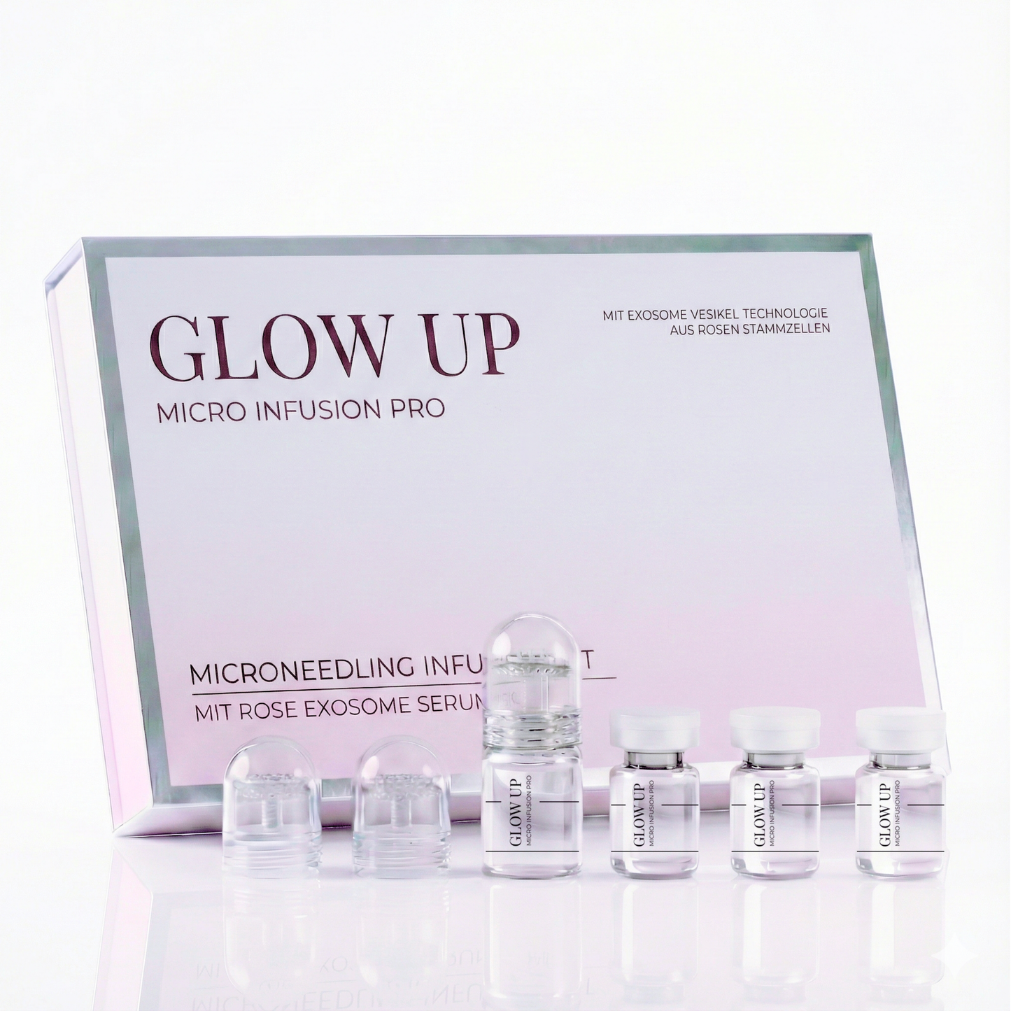Exosomen Microneedling Kur für zuhause ᐅ Micro Infusion Set für intensive Hautverjüngung