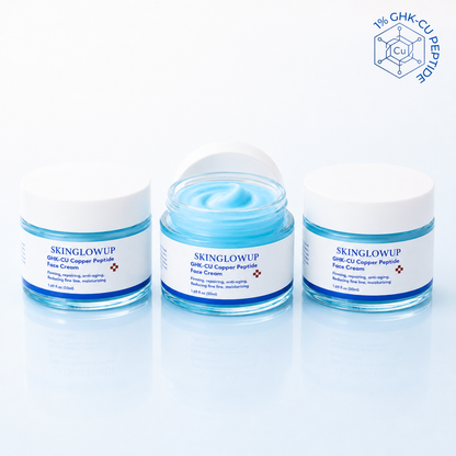 GHK-Cu Kupferpeptid 1% Creme für Straffung & tägliche Regeneration
