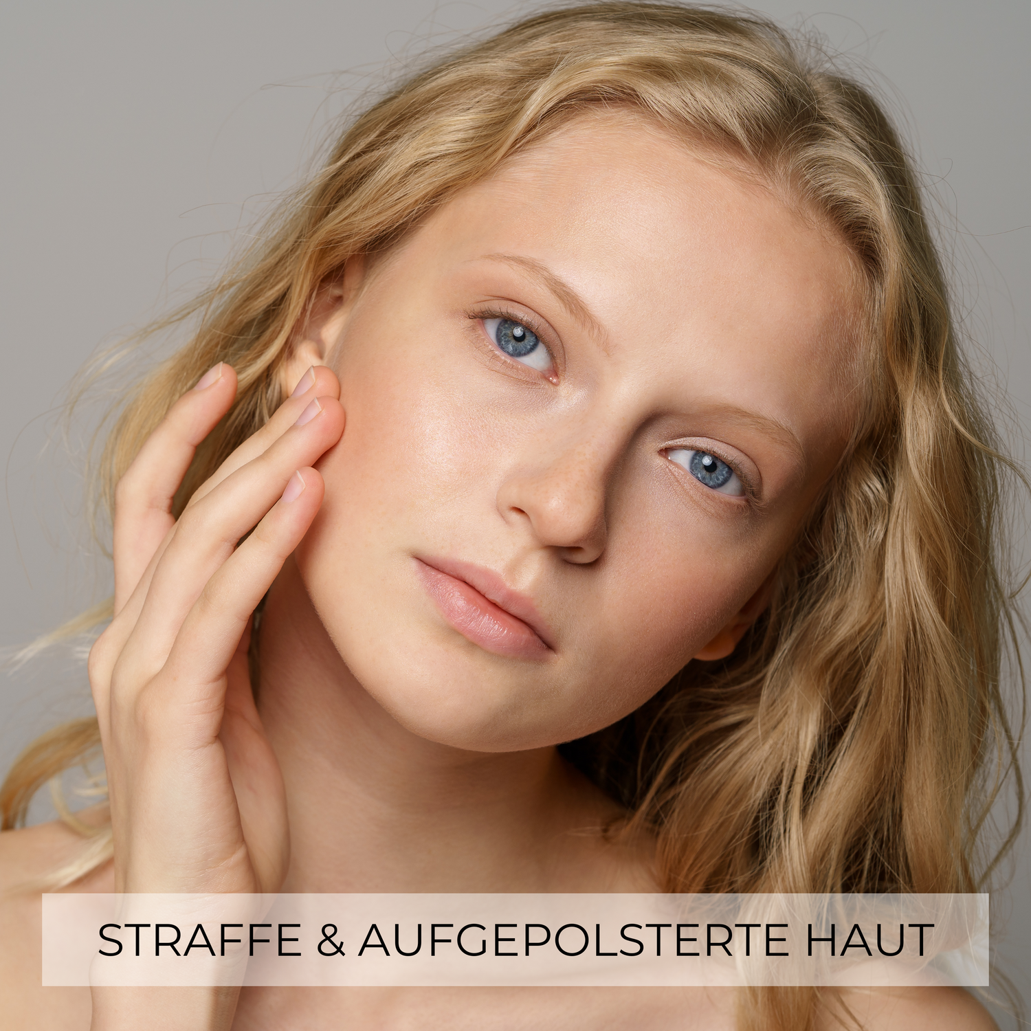 Anwendung des Hyaluron Serums mit Pipette für tiefenwirksame Hydration.