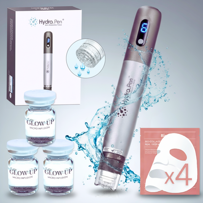 Micro Infusion Pen HydraGlow ᐅ Microneedling & Serum Infusion in einem Schritt
