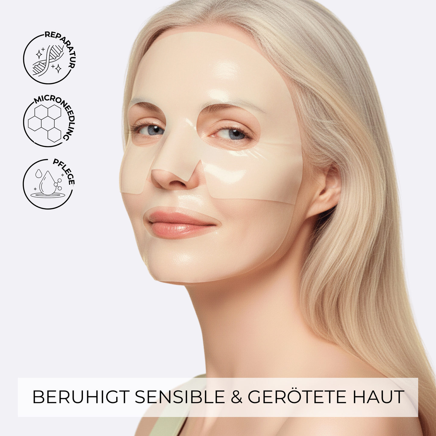 Beruhigende Niacinamide Maske nach Microneedling ᐅ Pflegt sanft & lindert Rötungen
