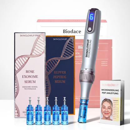 Rose Exosome PRO Serum für intensive Hautverjüngung ᐅ Microneedling & tägliche Pflege