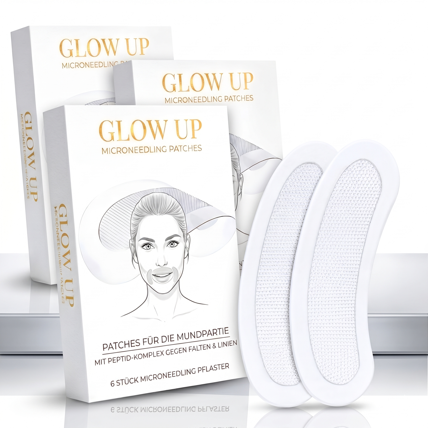 Microneedling Infusion Patches gegen Mundfalten ᐅ Glattere Mundpartie in 20 Minuten