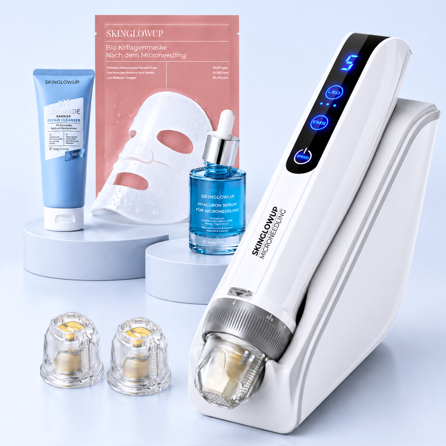 Dermapen Anti-Aging PRO 3in1 ᐅ Microneedling, EMS & LED