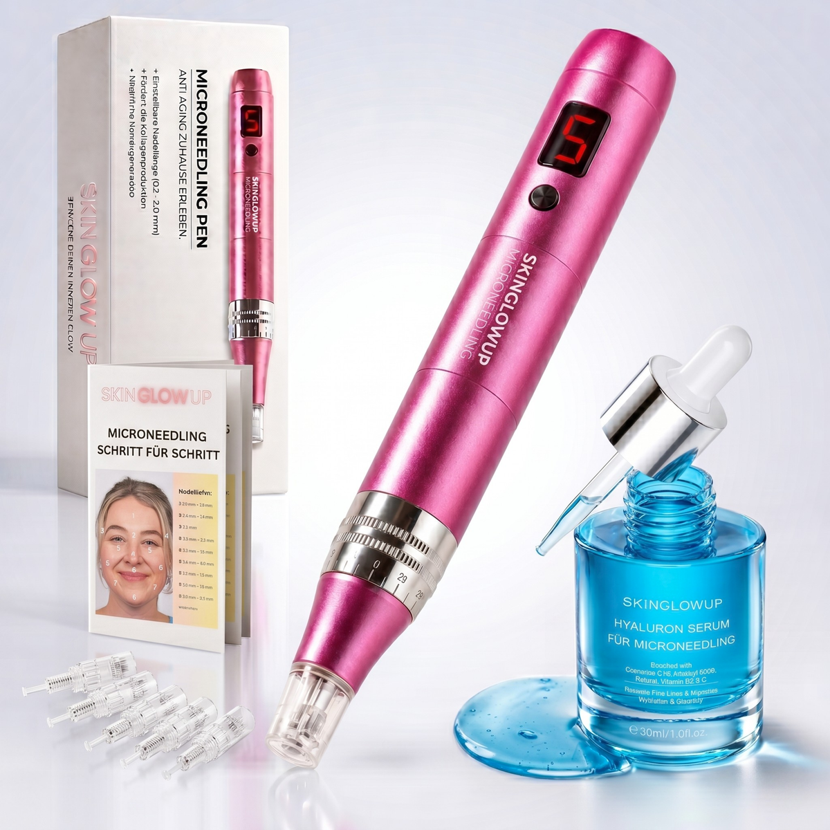 Anti-Aging Dermapen ᐅ Glatte Haut & weniger Falten zuhause