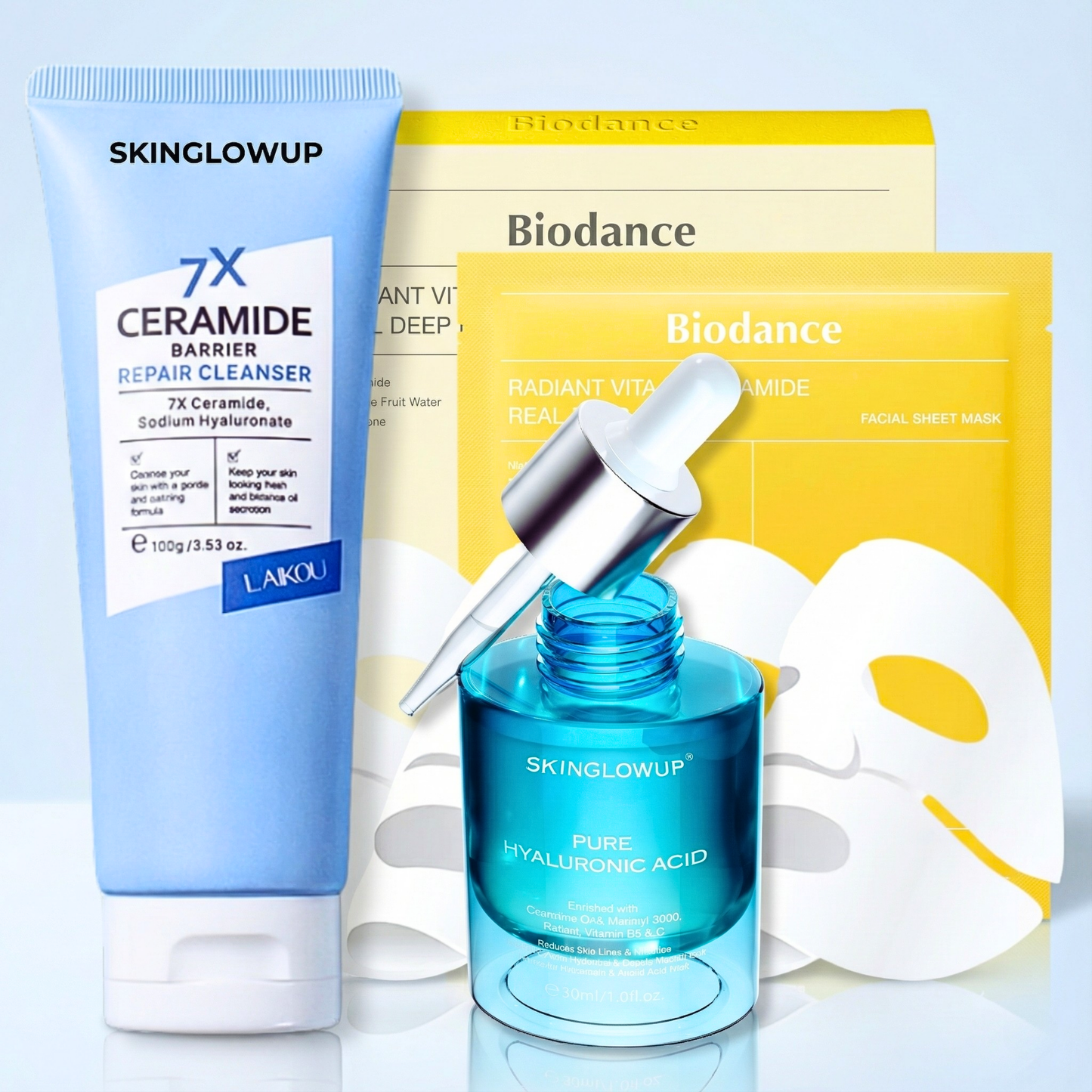 Microneedling Pflege Komplett Set Basic ᐅ Vorbereitung & Pflege danach