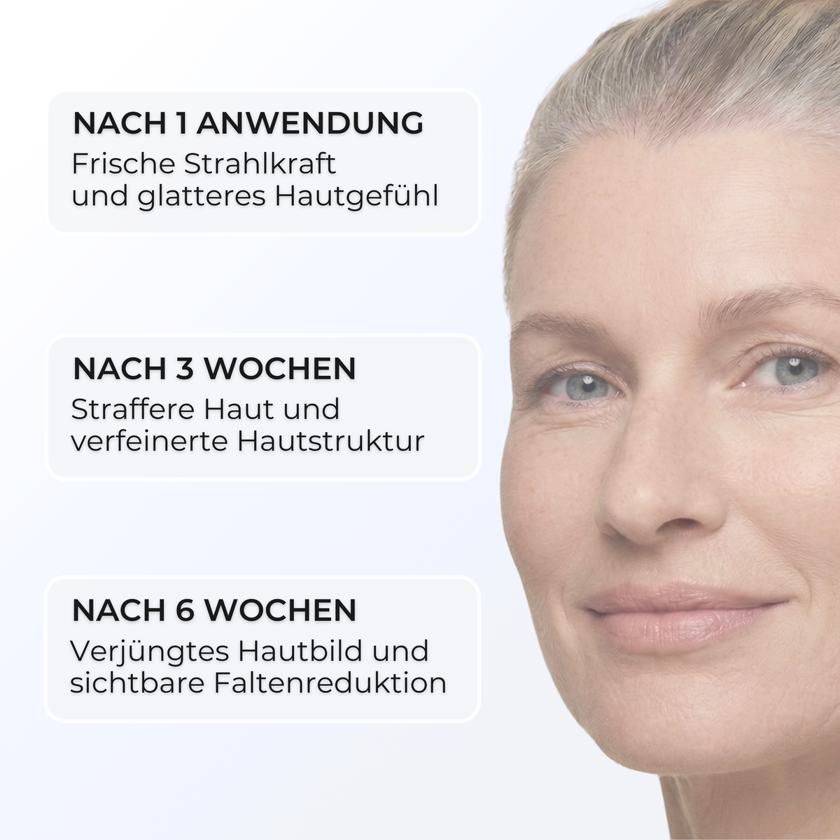 Mögliche Hautentwicklung nach mehreren Microneedling Anwendungen zuhause