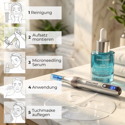 Dermapen Kollagen Boost PRO ᐅ Microneedling zuhause in Salonqualität