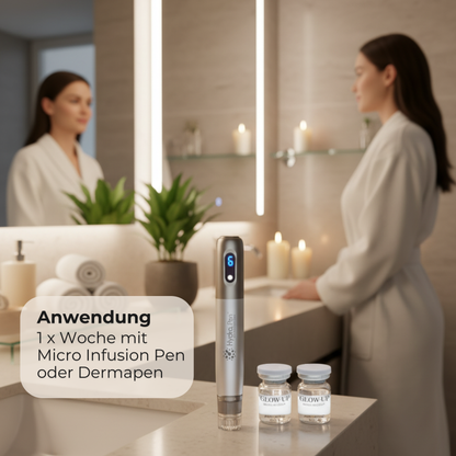 GlowUp Peptide Serum für Straffung & Hydration ᐅ Serum für Micro Infusion Pen
