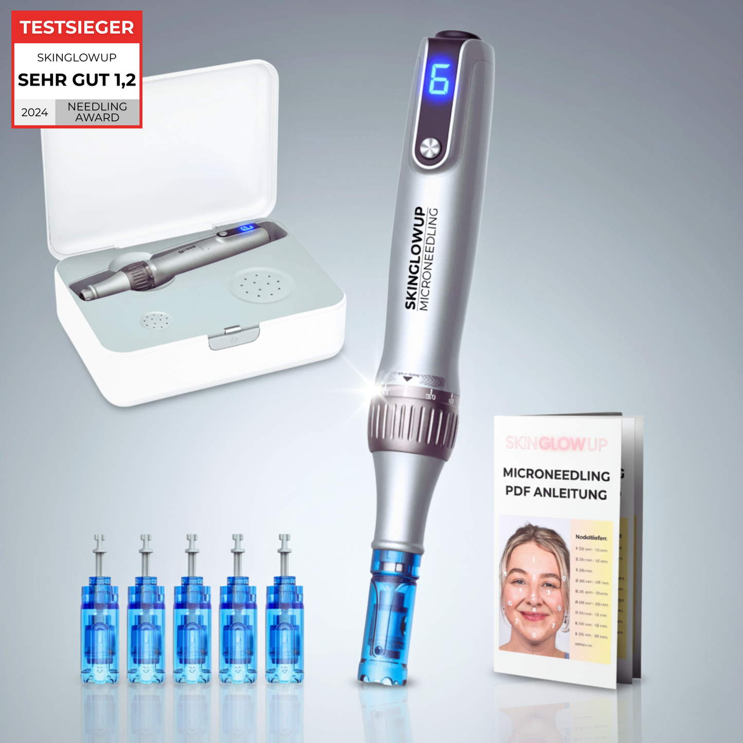 Dermapen Kollagen Boost PRO ᐅ Microneedling zuhause in Salonqualität