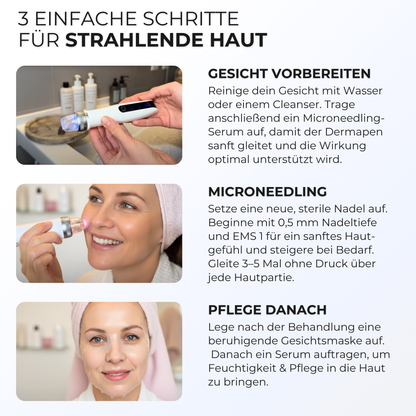 Dermapen Anti-Aging PRO 3in1 ᐅ Microneedling, EMS & LED