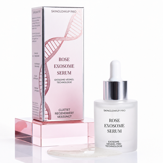 Exosome Serum mit Rosen Exosomen ᐅ Intensive Regeneration & Straffung für reife Haut